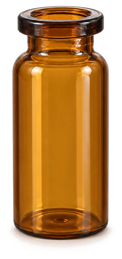 AT-5022, amber crimp neck vial